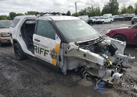 2018 Ford Explorer Police Interceptor from USA, damaged, VIN 1FM5K8AR3JGC44435